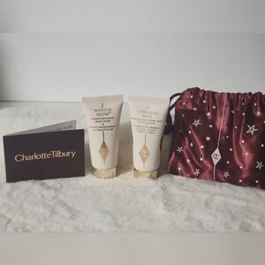 Charlotte Tilbury Wonder Glow & Supermodel Body Duo With Bag